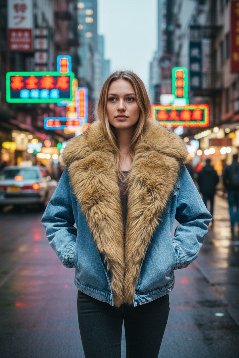 Urban Edge Eco-Leather Jacket