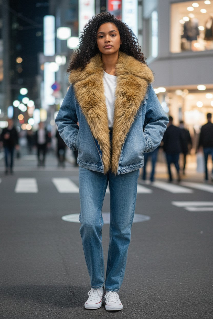 Urban Edge Eco-Leather Jacket